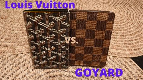 goyard vs louis vuitton card holder|All the Different Wallets Goyard Makes .